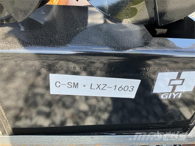 Quantity of (3) GIYI GY-SA 16 in Skid Steer Auger Borrar