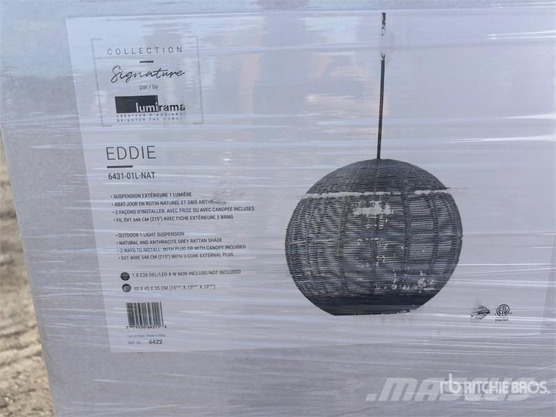  Quantity of (3) Pallets of Lighting Fixtures Drugi deli