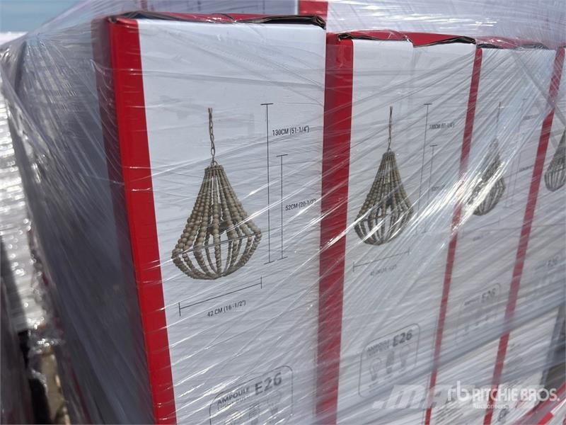  Quantity of (3) Pallets of Lighting Fixtures Drugi deli