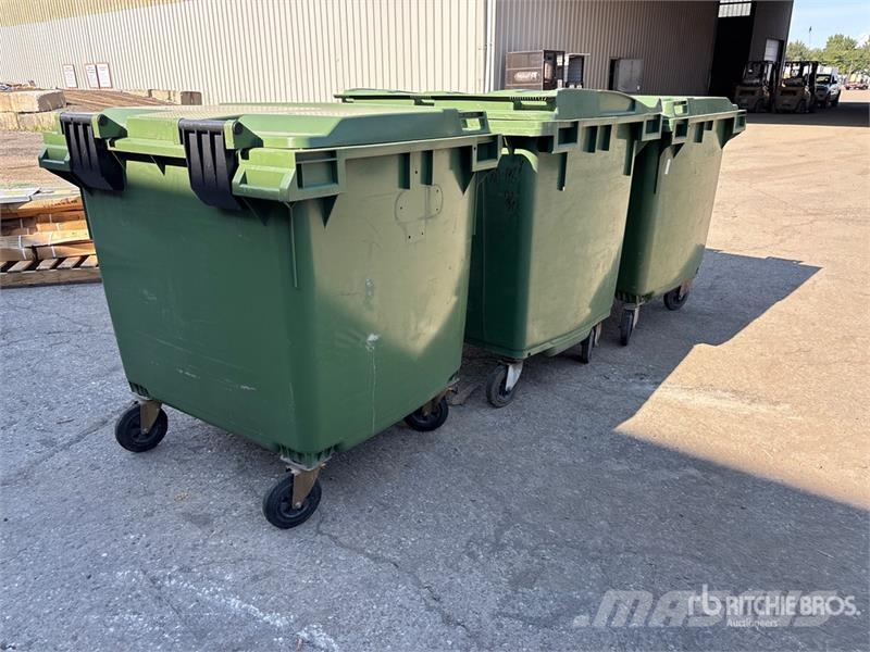 Quantity of (3) Plastic Bin Drugi deli