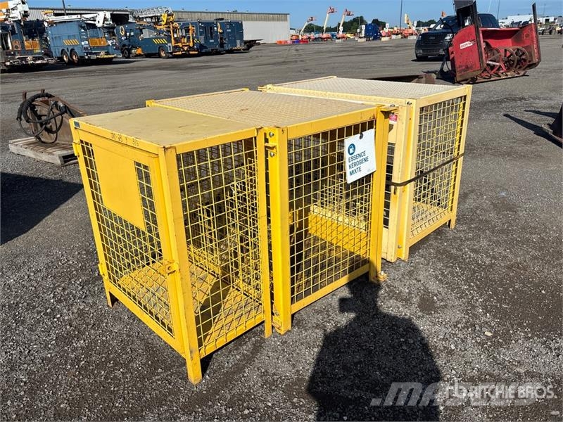 Quantity of (3) Propane Tank Storage Drugi deli