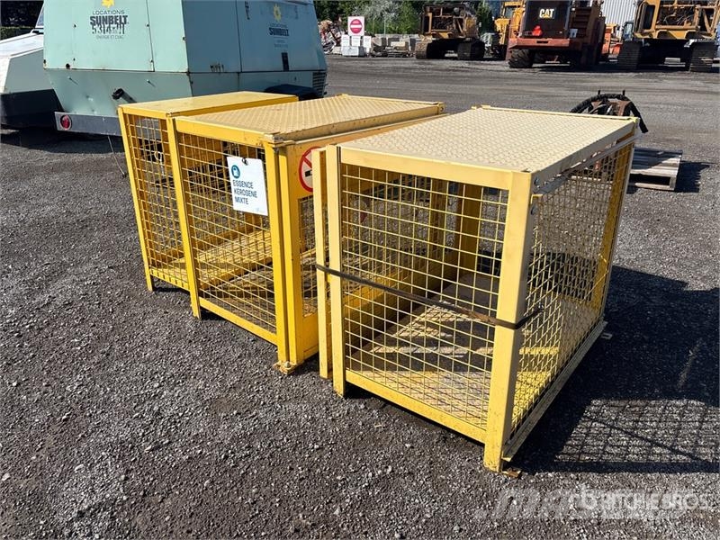 Quantity of (3) Propane Tank Storage Drugi deli