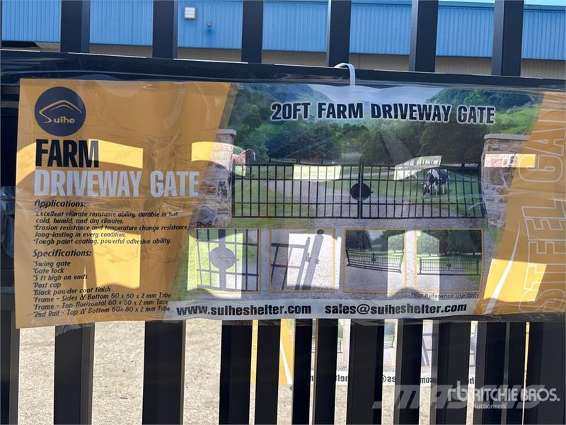 Quantity of (3) Suihe NFG-20FC-3 20 ft Farm Metal Další