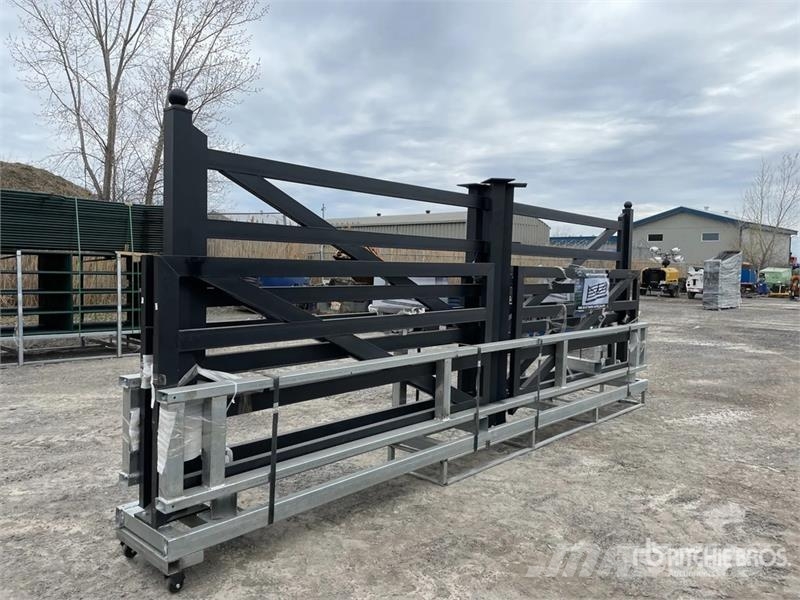 Quantity of (3) Suihe NFG-20FB-3 20 ft Farm Metal Další