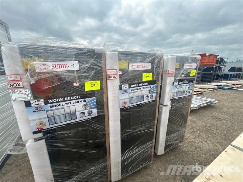 Quantity of (3) Suihe NWB-H35DS -7 7 ft 35-Drawer Строителство - Други