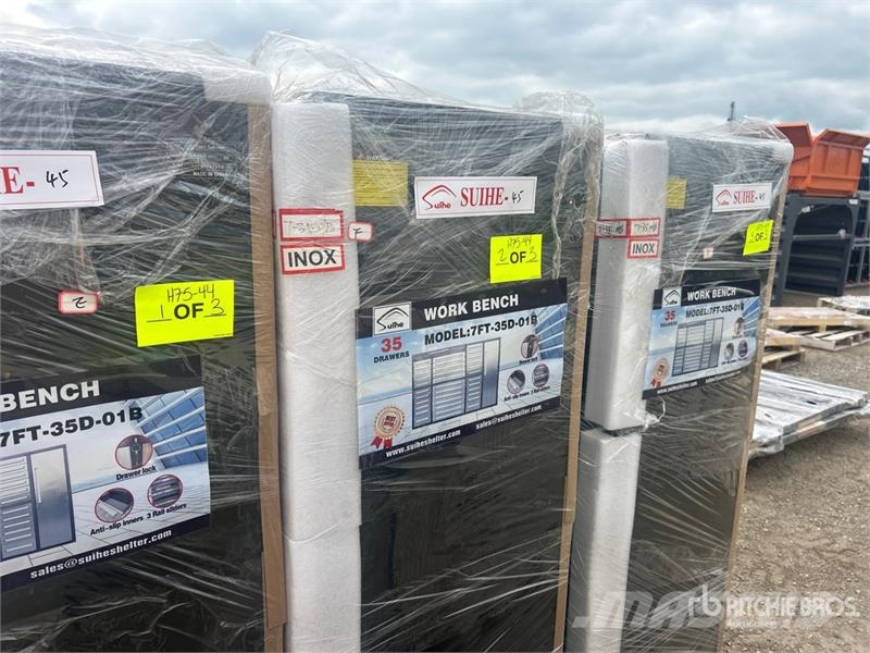 Quantity of (3) Suihe NWB-H35DS -7 7 ft 35-Drawer Строителство - Други
