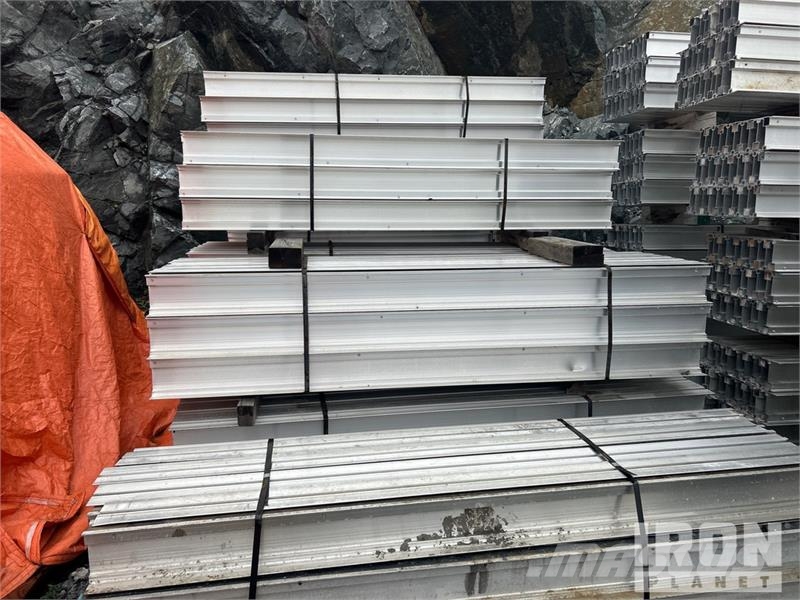  Quantity of (30) 8 Ft Aluminum Beams Winches, hoists and material lifts