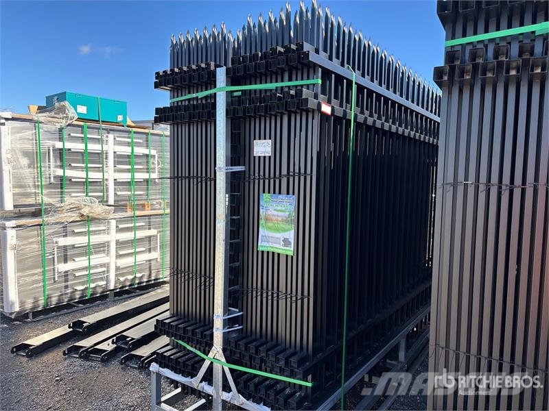 Quantity of (30) Suihe NF-X-30-4 Powder Coated Fe Fencing equipment