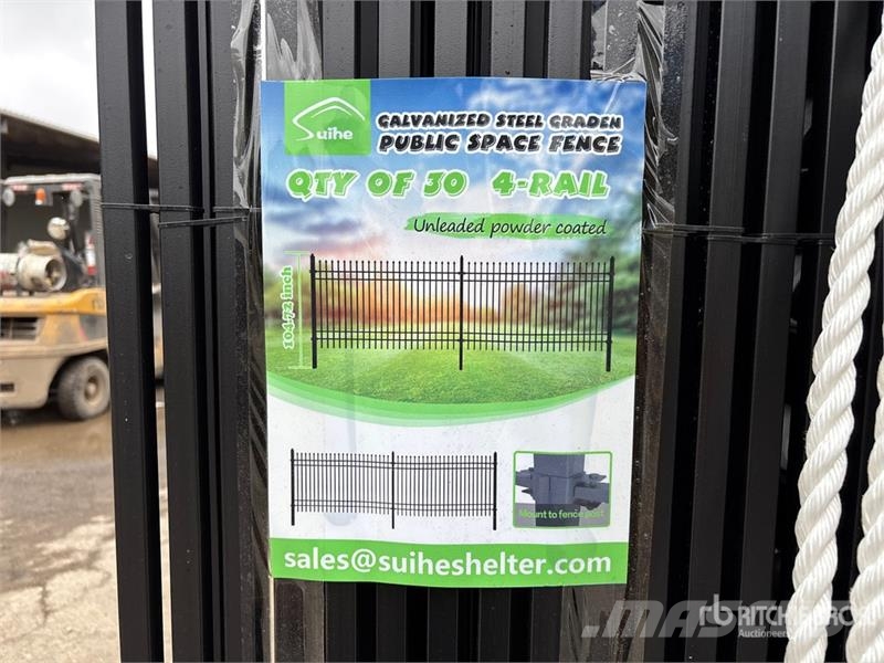  Quantity of (30)  Suihe NF-X-30-4 Powder Coated Fe Equipos de vallado