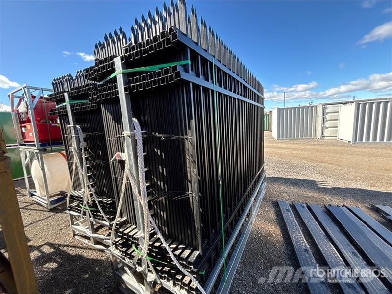 Quantity of (30) Suihe NF-X-30-4 Powder Coated Fe Fencing equipment