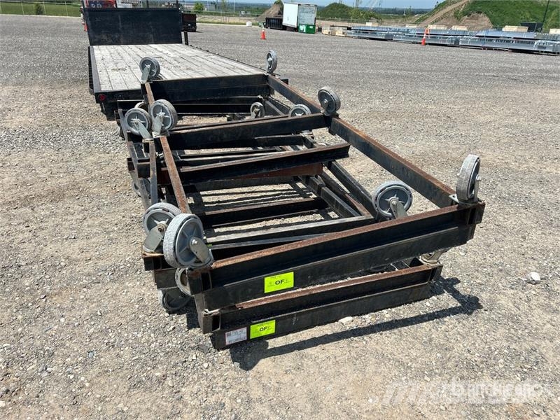  Quantity of (4) 10' x 4' Wheel Cart مكونات أخرى