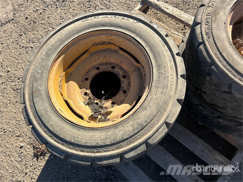 Quantity of (4) 10x16.5NHS Tires Gume, točkovi i felne