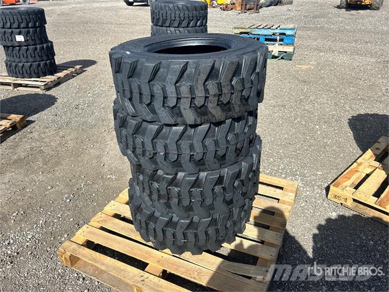Quantity of (4) 12-16.5 Heavy Duty Tires (Unused) Gume, točkovi i felne