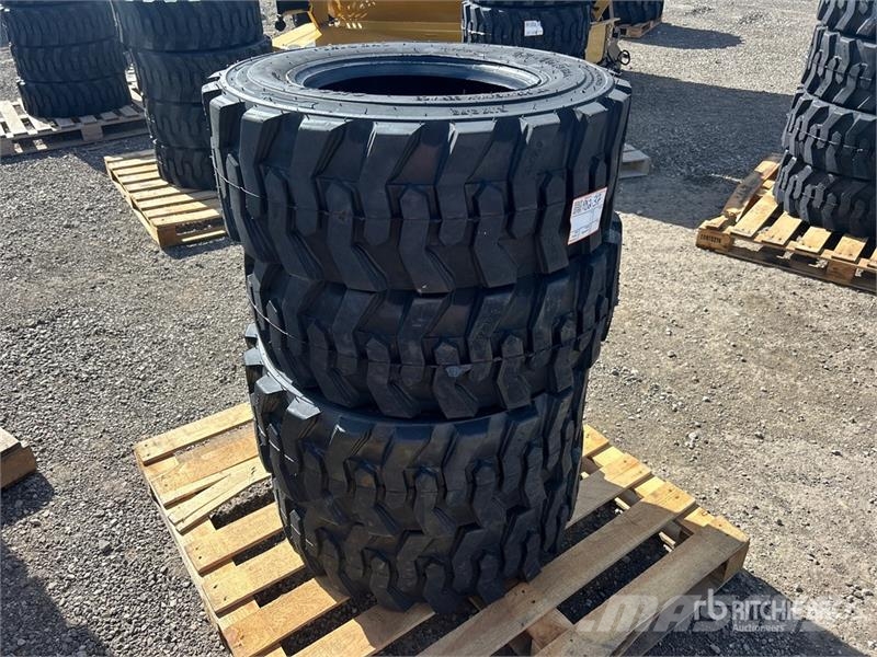 Quantity of (4) 12-16.5 Heavy Duty Tires (Unused) Gume, točkovi i felne
