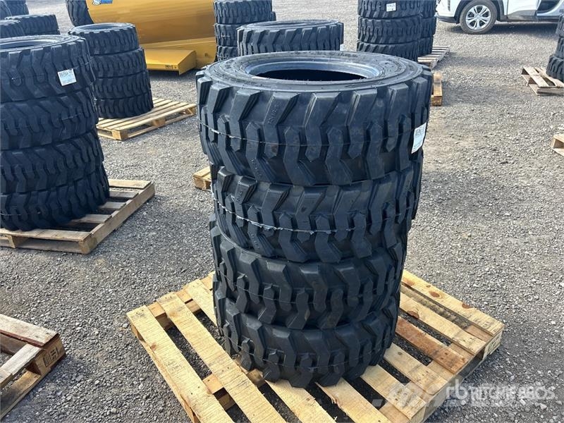 Quantity of (4) 12-16.5 Heavy Duty Tires (Unused) Gume, točkovi i felne