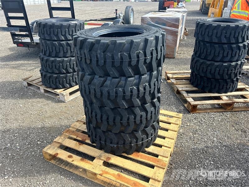Quantity of (4) 12-16.5 Heavy Duty Tires (Unused) Gume, točkovi i felne