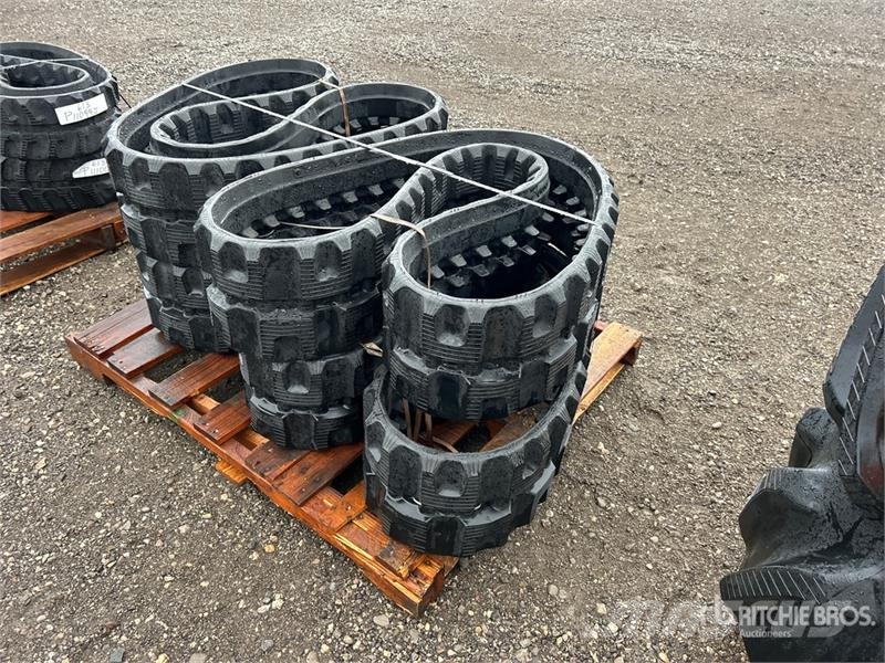  Quantity of (4) 265 mm x 72 mm x 52 mm 10" Rubber  مكونات أخرى
