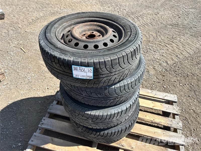 Quantity of (4) Aelus Ice 195/65R15 195/65R15 Wint Tyres, wheels and rims