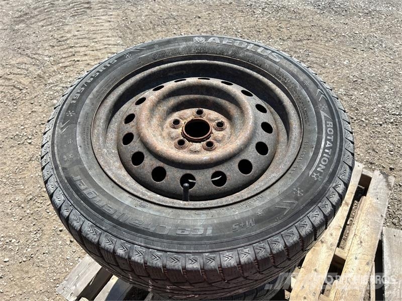 Quantity of (4) Aelus Ice 195/65R15 195/65R15 Wint Tyres, wheels and rims