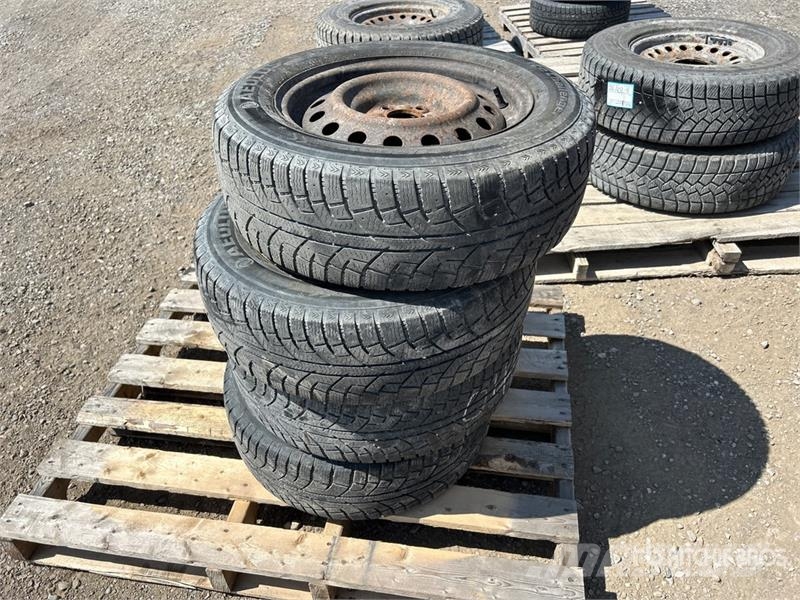 Quantity of (4) Aelus Ice 195/65R15 195/65R15 Wint Tyres, wheels and rims