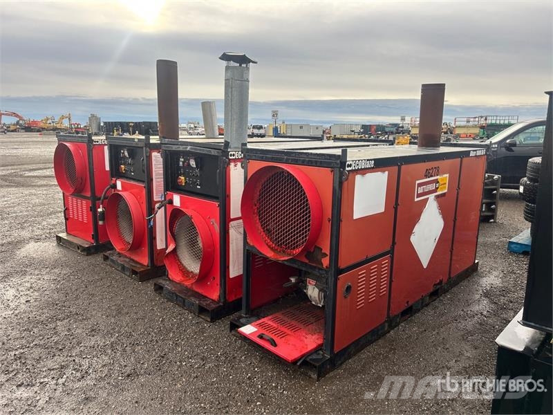 Quantity of (4) Blaze 1000D/G 100000 BTU Diesel Fi Oprema za grijanje i odmrzavanje