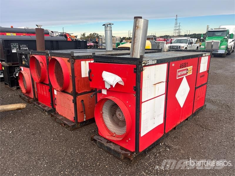 Quantity of (4) Blaze 1000D/G 100000 BTU Diesel Fi Oprema za grijanje i odmrzavanje