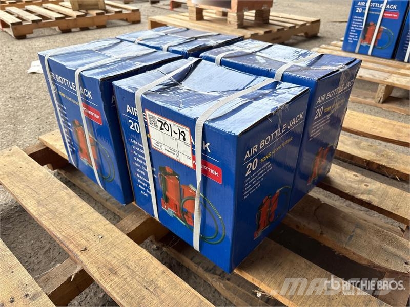 Quantity of (4) Boxes of Powertek 20T lifter 20 t Diger
