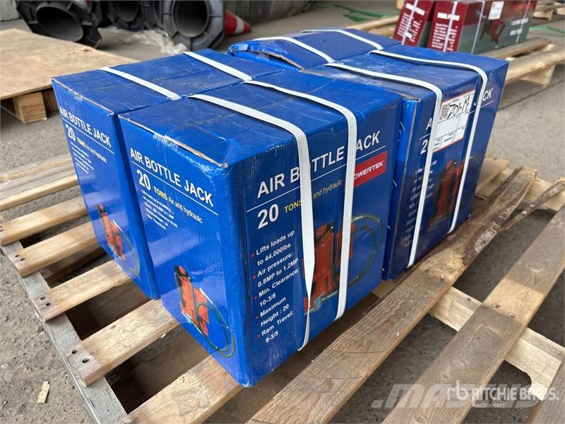 Quantity of (4) Boxes of Powertek 20T lifter 20 t Diger