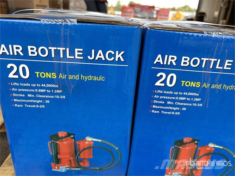 Quantity of (4) Boxes of Powertek 20T lifter 20 t Diger
