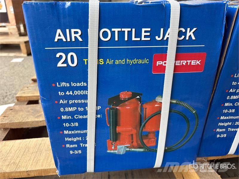 Quantity of (4) Boxes of Powertek 20T lifter 20 t Diger