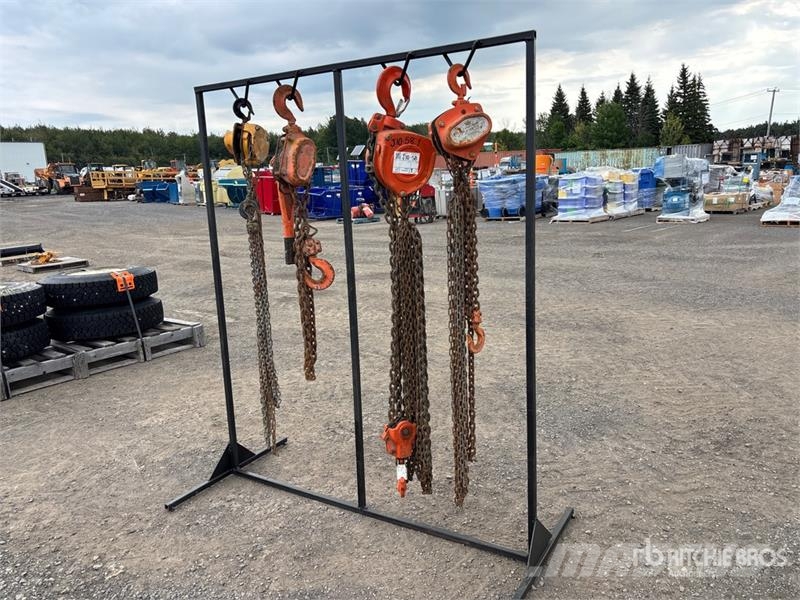 Quantity of (4) Chain Hoists Construction - Others