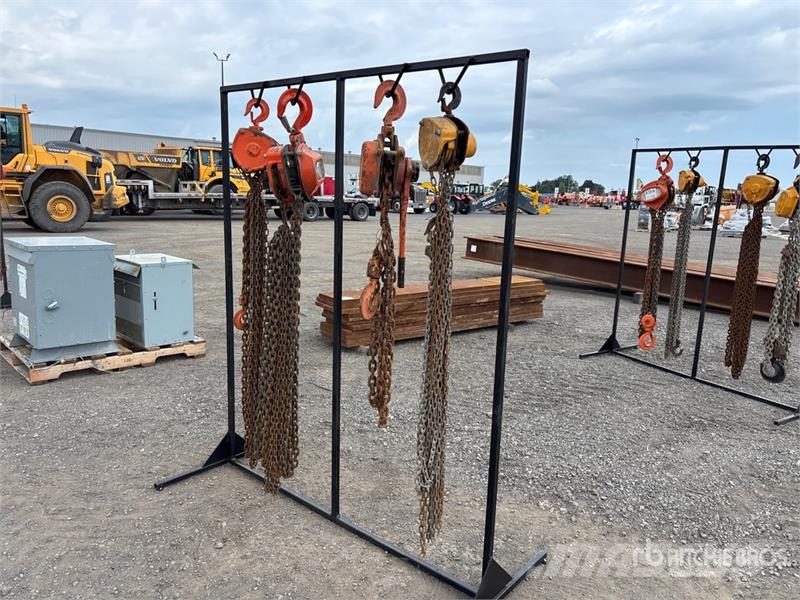 Quantity of (4) Chain Hoists Construction - Others