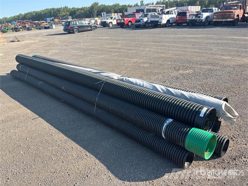  Quantity of (4) Corrugated HDPE Drainage Pipe Irrigation systems