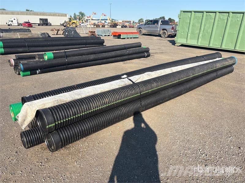  Quantity of (4) Corrugated HDPE Drainage Pipe Irrigation systems
