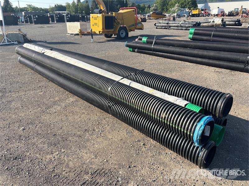  Quantity of (4) Corrugated HDPE Drainage Pipe Irrigation systems