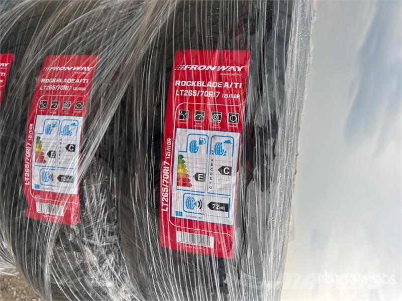 Quantity of (4) Fronway 265/70R17 Tires (Unused) Tyres, wheels and rims