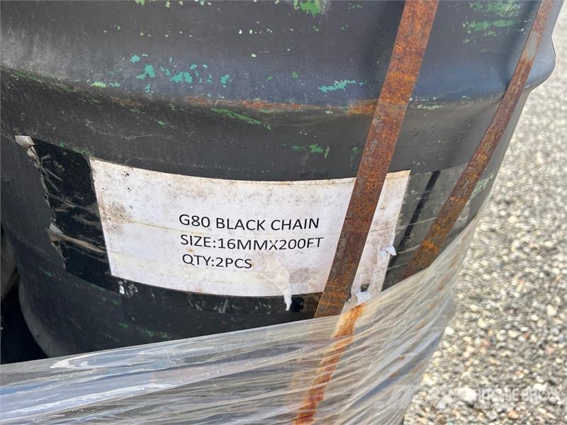  Quantity of (4) Grade 80 Logging Chains Drugi deli