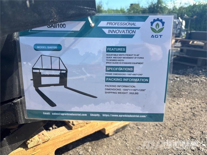 Quantity of (4) Mower King SA 48 in Skid Steer Fo Građevinarske viljuške