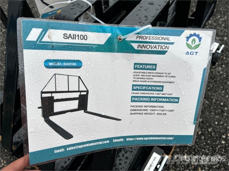Quantity of (4) Mower King SA 48 in Skid Steer Fo Vilice