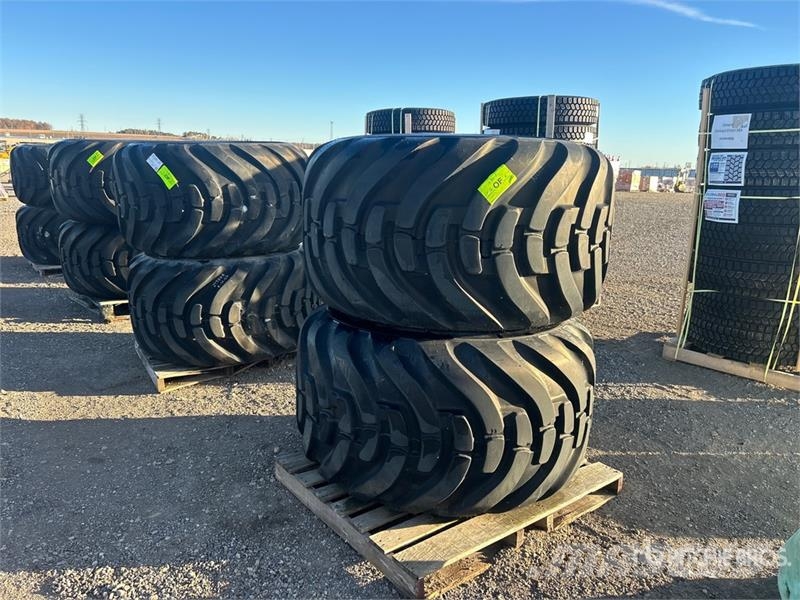 Quantity of (4) Nokian 710/45-26.5 20 PR F Tires 轮胎、车轮、轮圈