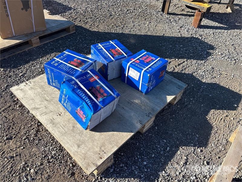  Quantity of (4)  Powertek 20T lifter 20 ton Pneuma Būvniecība- Citi
