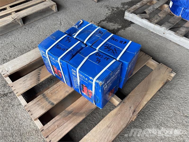 Quantity of (4) Powertek 20T lifter 20 ton Pneuma Строителство - Други