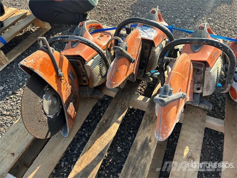  Quantity of (4) Stihl TS420 Concrete Cut-Off Saw Drugi deli