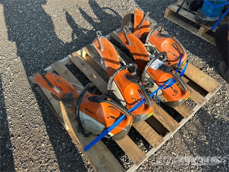  Quantity of (4) Stihl TS420 Concrete Cut-Off Saw Drugi deli