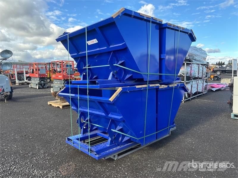 Quantity of (4) Suihe N-1.5CY-2 Self-Dumping Hopp Çöp kova ve depolari
