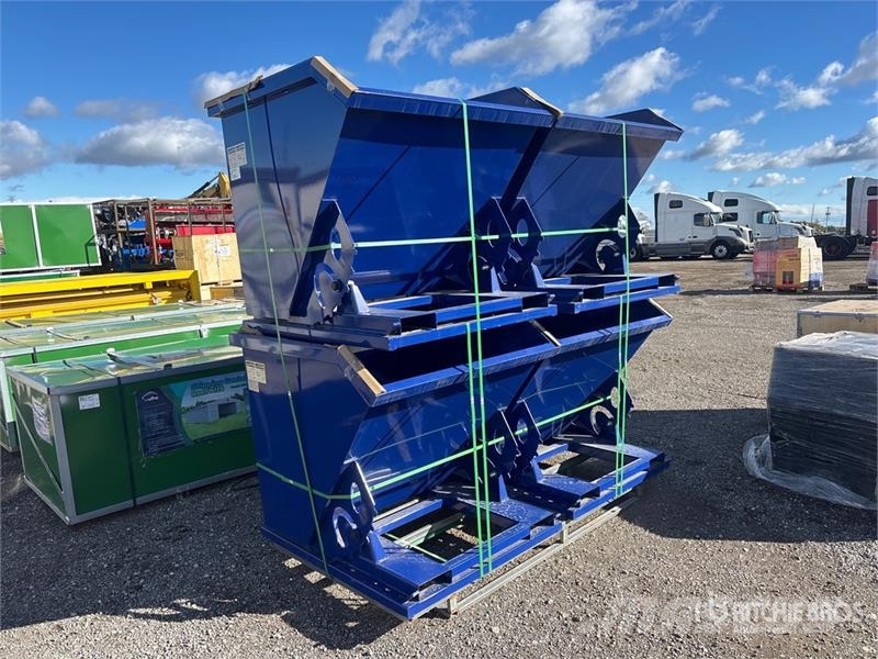  Quantity of (4)  Suihe N-1CY-4 1 cyd Self-Dumping  Säiliöt ja siilot