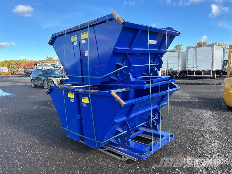 Quantity of (4) Suihe N-1.5CY-2 Self-Dumping Hopp Çöp kova ve depolari