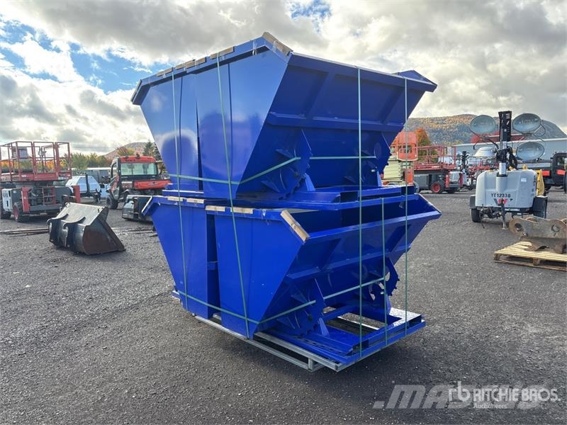 Quantity of (4) Suihe N-1.5CY-2 Self-Dumping Hopp Çöp kova ve depolari