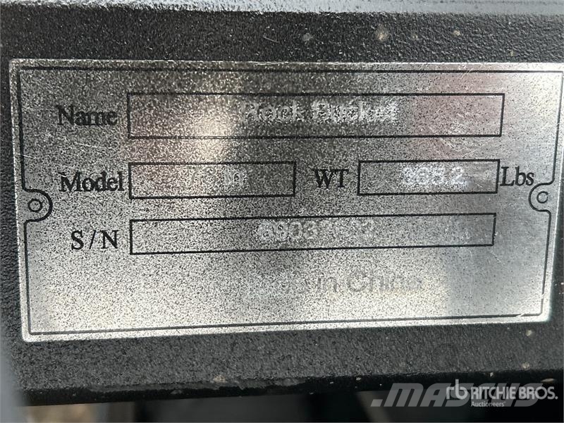  Quantity of (4)  Suihe SSB-84 Skeleton Skid Steer  Godet