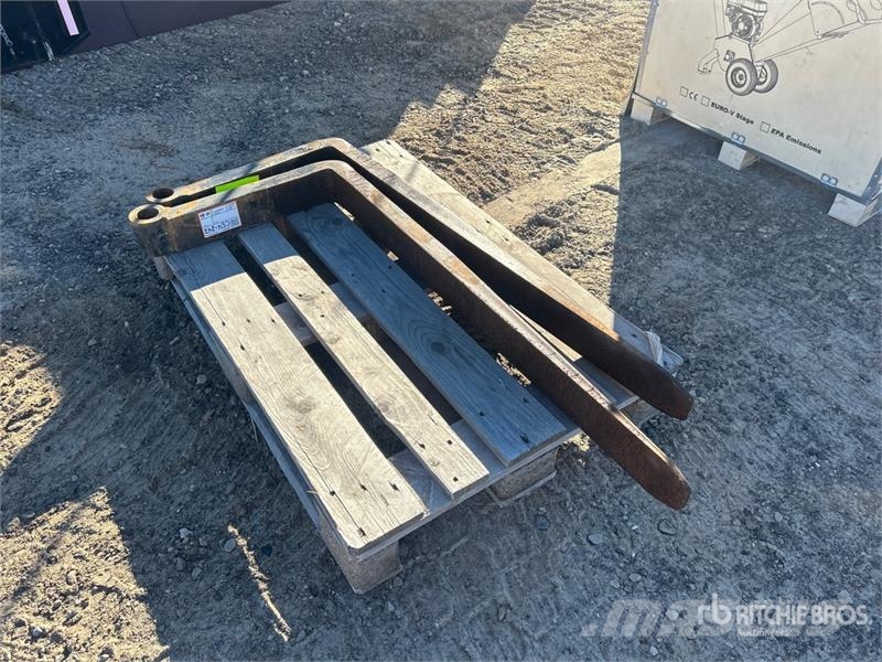  Quantity of 48 in Fork Tines - Fits Wheel Loader Outros componentes